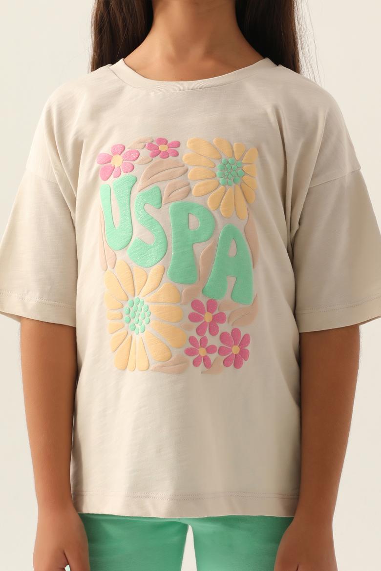 Kız Çocuk Bej Pijama Takımı - 50290827016