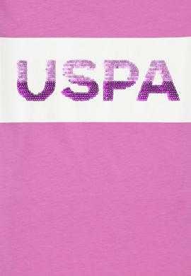 Kız Çocuk Menekşe Bisiklet Yaka Tişört - 50288456030