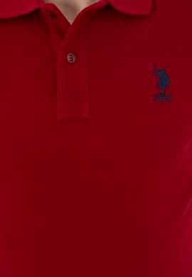 Erkek Bordo Basic Tişört - 50263238094