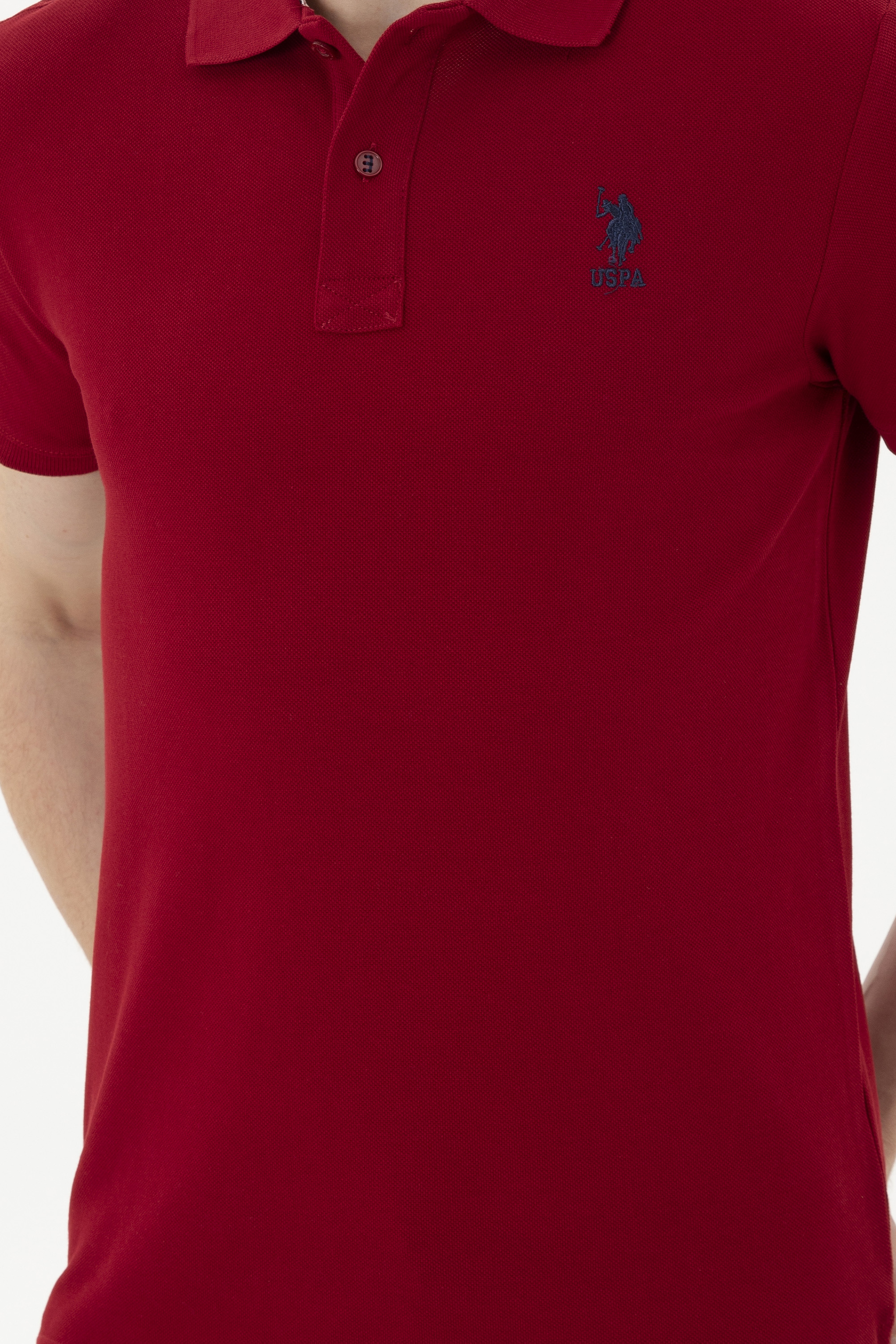 Erkek Bordo Basic Tişört
