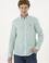 Erkek Mint Uzun Kollu Gömlek