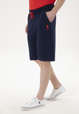 Erkek Lacivert Örme Şort - 50279619019