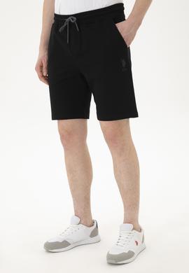Erkek Siyah Örme Şort - 50279636008