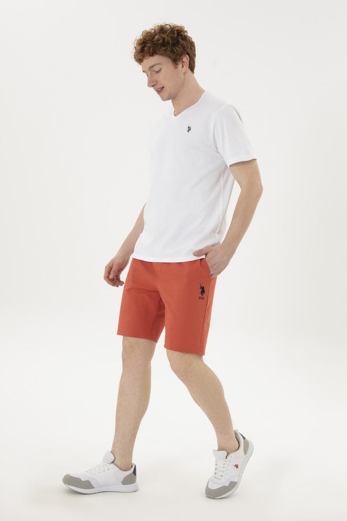 Erkek Pudra Örme Şort