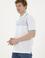 Erkek Regular Fit Polo Yaka Beyaz Tişört