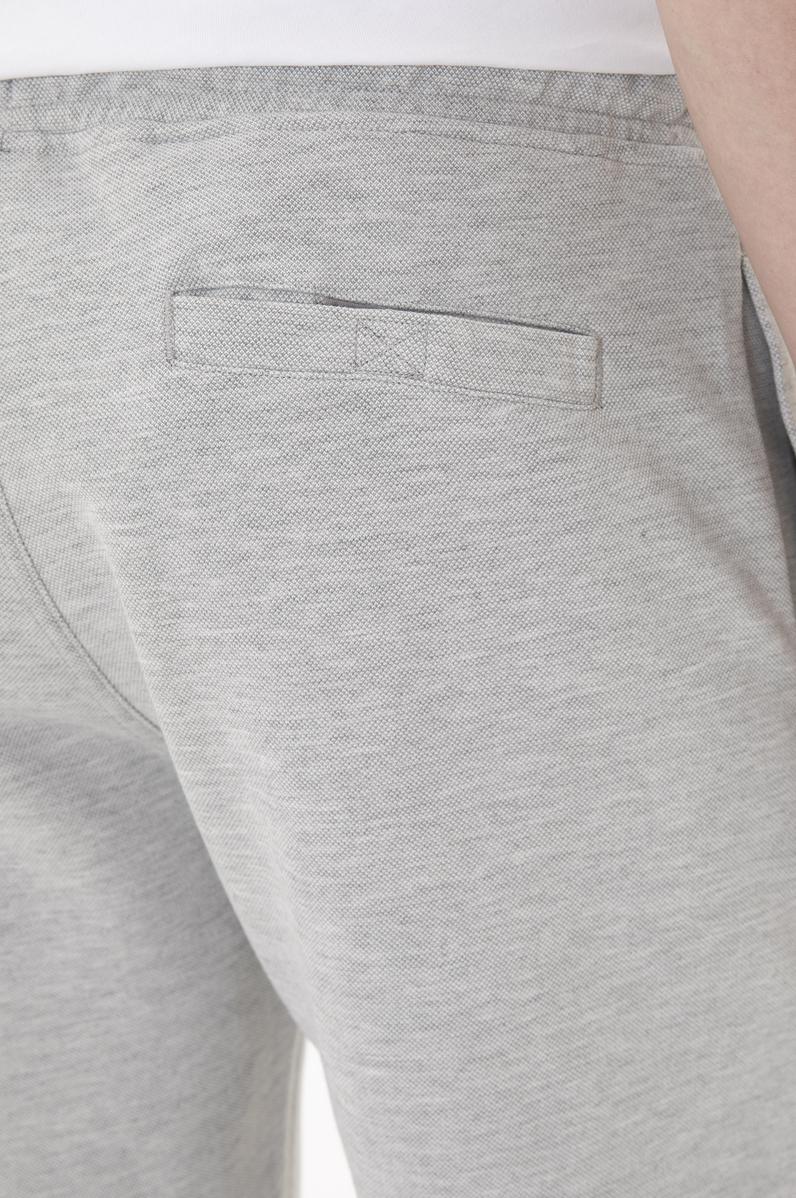 Erkek Gri Melanj Örme Şort