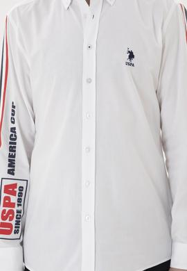 Erkek Beyaz Uzun Kollu Gömlek - 50264309014