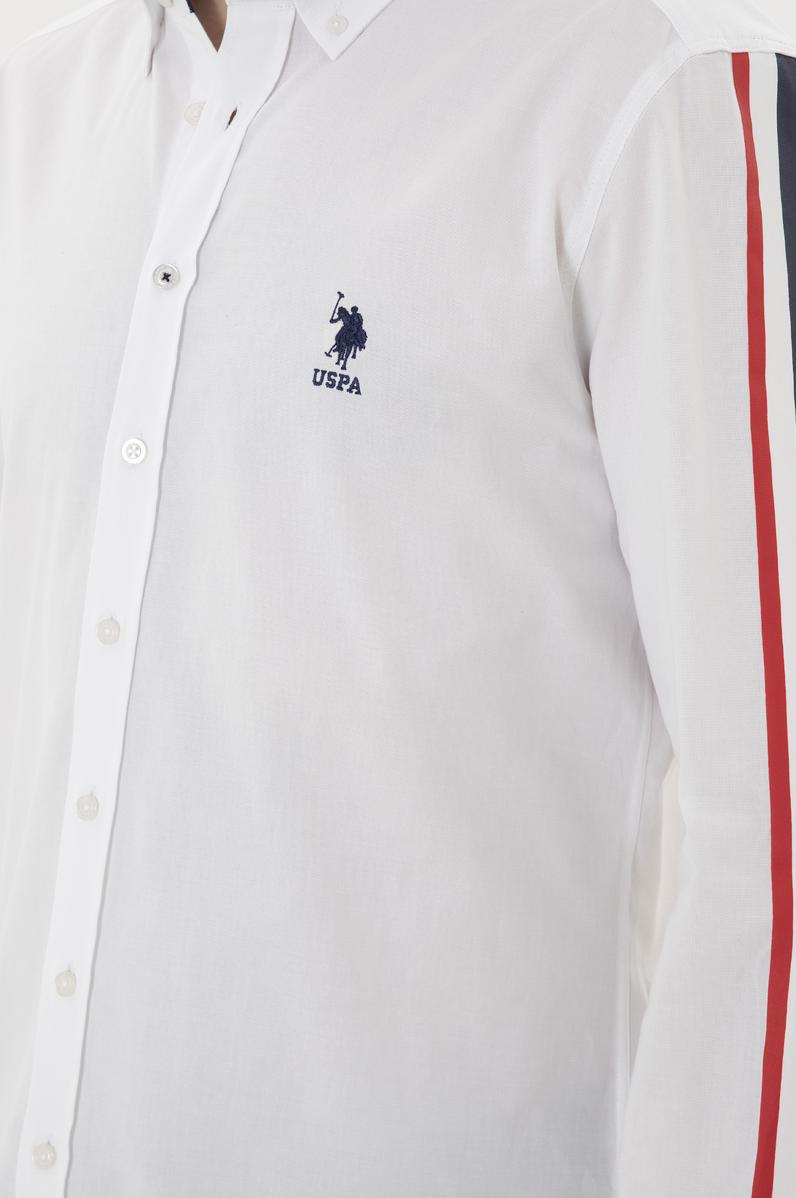 Erkek Beyaz Uzun Kollu Gömlek