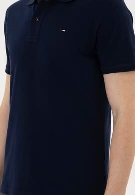 Erkek Lacivert Basic Tişört - 50286724018