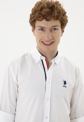 Erkek Beyaz Uzun Kollu Gömlek - 50288312007