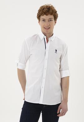 Erkek Beyaz Uzun Kollu Gömlek - 50288312007