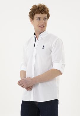 Erkek Beyaz Uzun Kollu Gömlek - 50288312007
