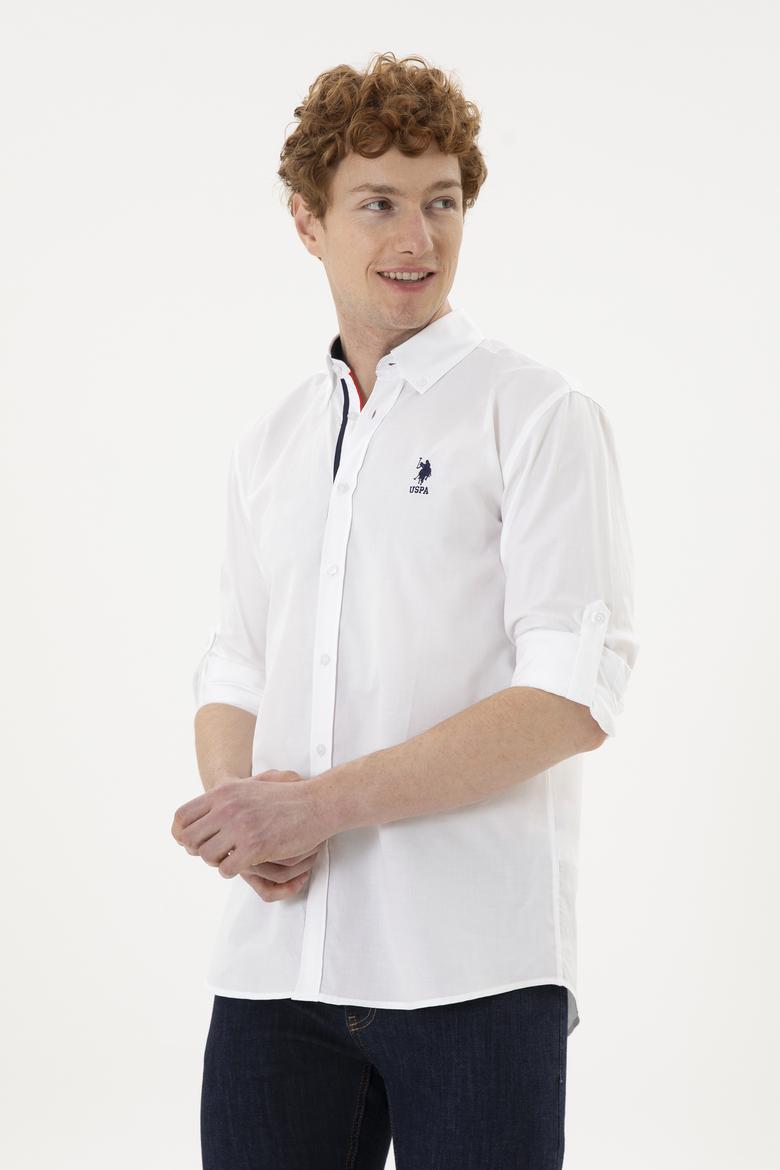 Erkek Beyaz Uzun Kollu Gömlek - 50288312007