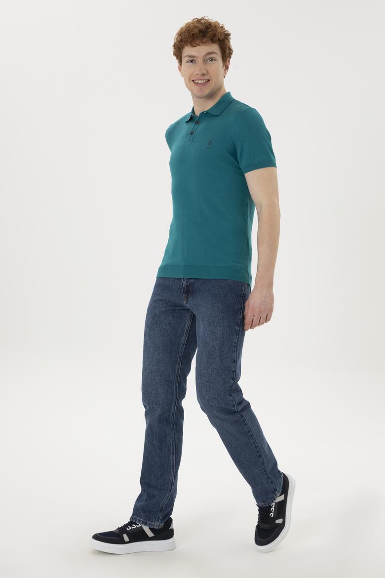 Erkek Koyu Yeşil Kazak - 50280455051