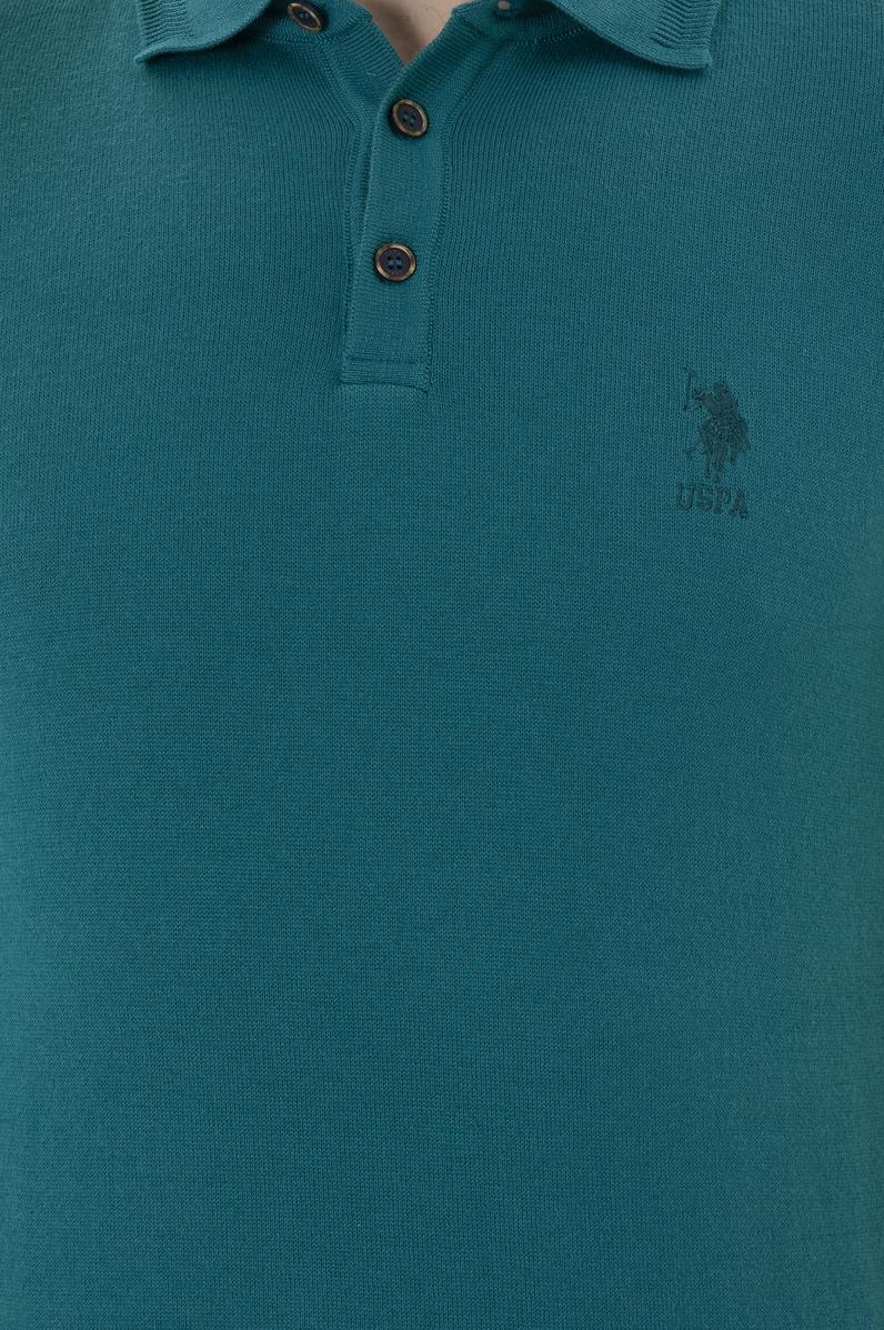 Erkek Koyu Yeşil Kazak