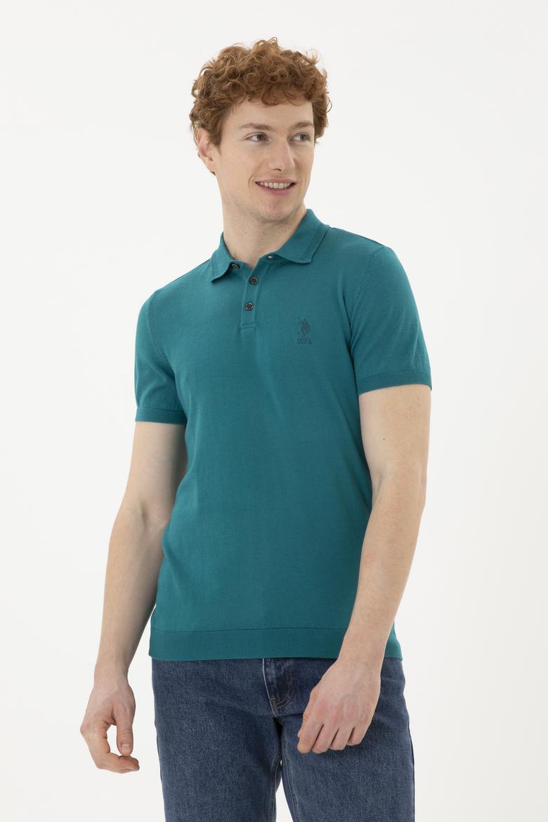 Erkek Koyu Yeşil Kazak - 50280455051