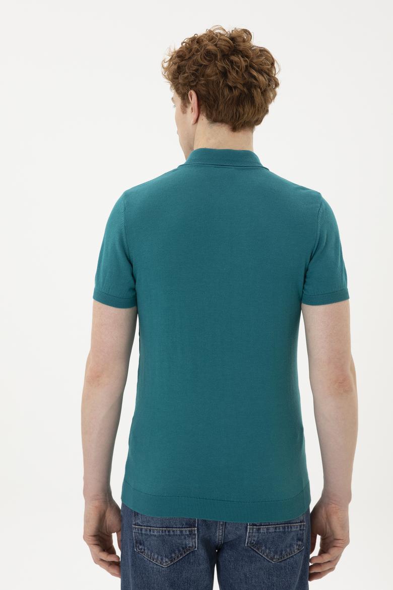 Erkek Koyu Yeşil Kazak - 50280455051