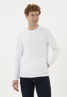 Erkek Beyaz Sweatshirt - 50281048001
