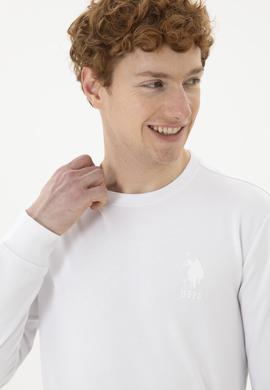 Erkek Beyaz Sweatshirt - 50281048001