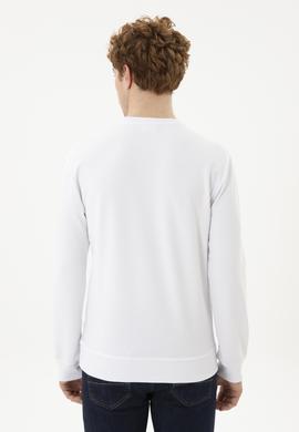 Erkek Beyaz Sweatshirt - 50281048001