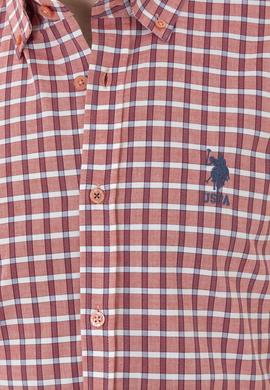 Erkek Kareli Kırmızı Gömlek - 50282805021