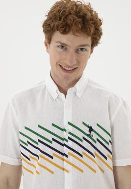 Erkek Lacivert Kısa Kollu Gömlek - 50283812024