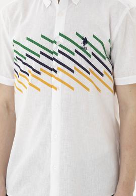 Erkek Lacivert Kısa Kollu Gömlek - 50283812024