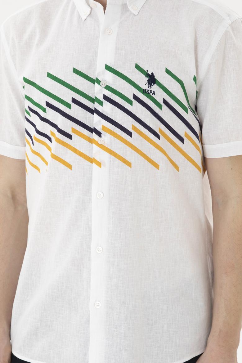 Erkek Lacivert Kısa Kollu Gömlek - 50283812024