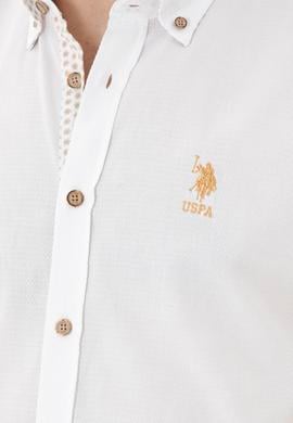 Erkek Beyaz Uzun Kollu Gömlek - 50288299004