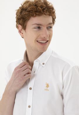 Erkek Beyaz Uzun Kollu Gömlek - 50288299004