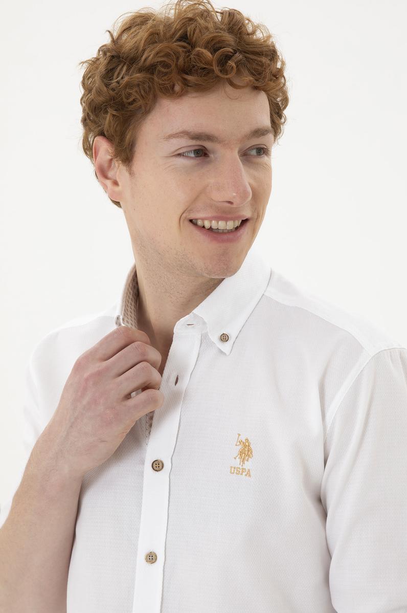 Erkek Beyaz Uzun Kollu Gömlek