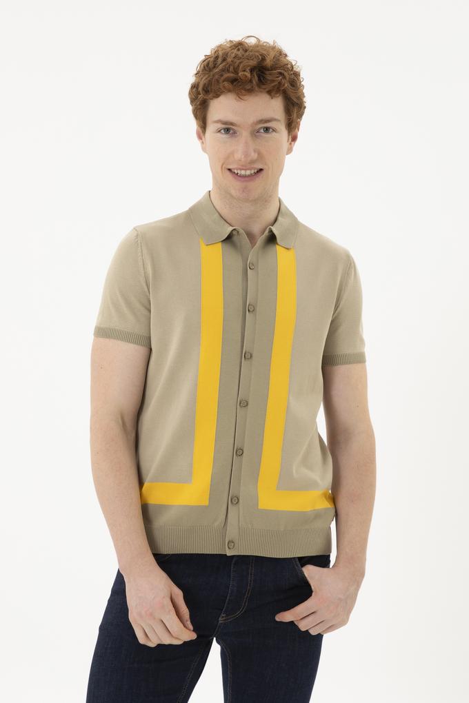 Erkek Açık Haki Kazak