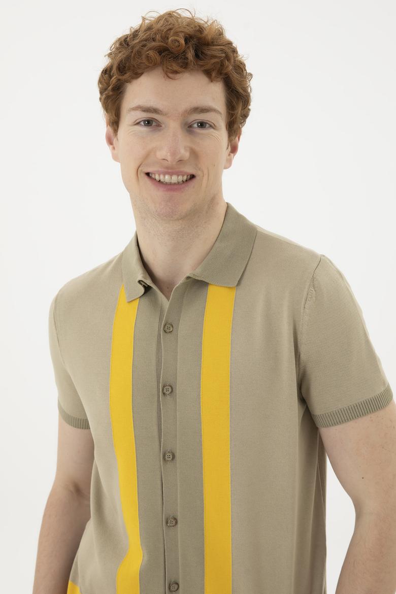 Erkek Açık Haki Kazak - 50280456007