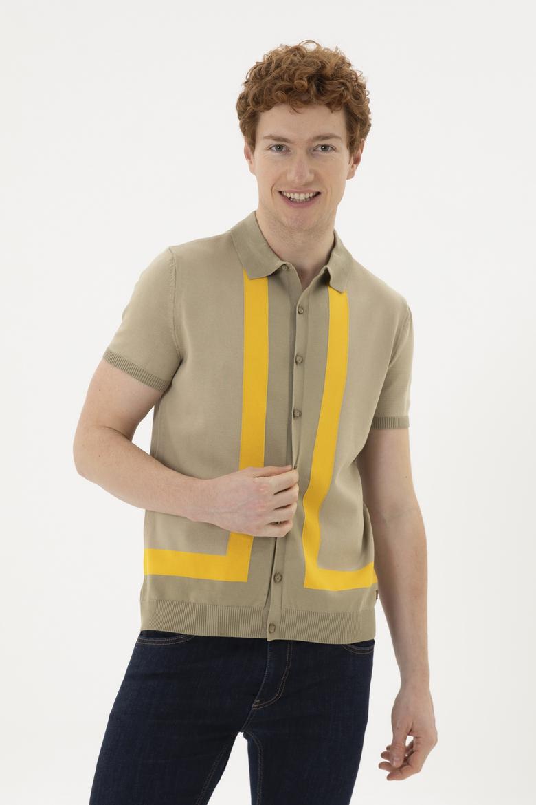 Erkek Açık Haki Kazak - 50280456007