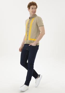 Erkek Açık Haki Kazak - 50280456007