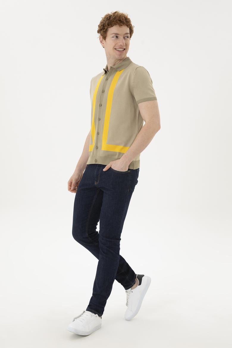 Erkek Açık Haki Kazak - 50280456007