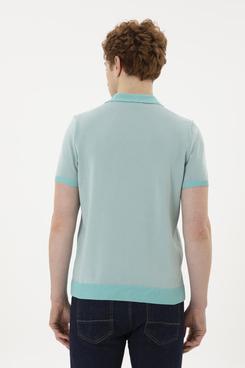 Erkek Su Yeşili Kazak - 50280456033