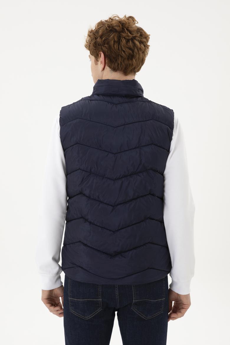 Erkek Lacivert Yelek - 50280833009