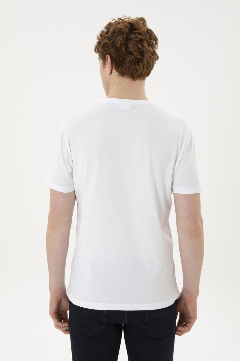 Erkek Beyaz Tişört - 50282005001