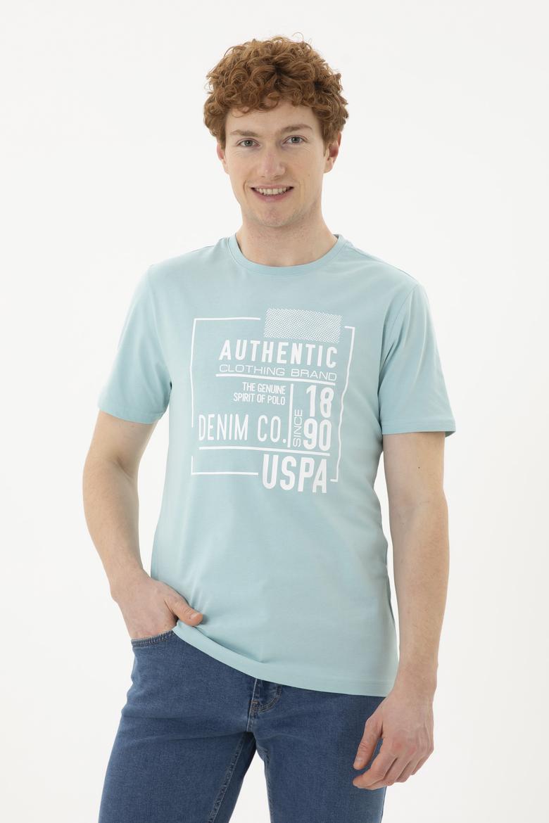 Erkek Su Yeşili Tişört