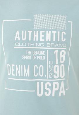 Erkek Su Yeşili Tişört - 50282006058