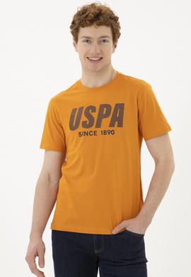 Erkek Regular Fit Bisiklet Yaka Kiremit Tişört - 50282027029