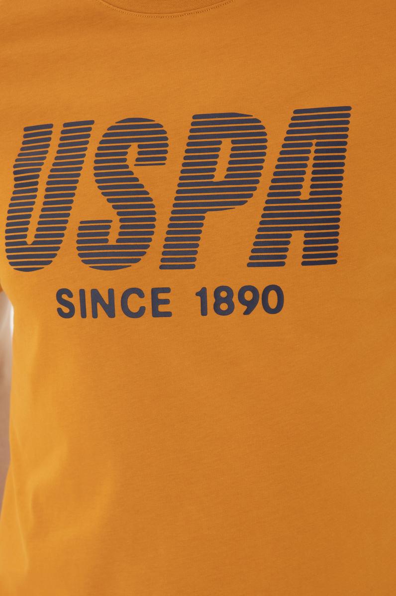 Erkek Regular Fit Bisiklet Yaka Kiremit Tişört