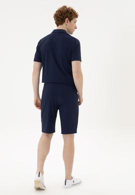 Erkek Lacivert Örme Şort - 50282244027