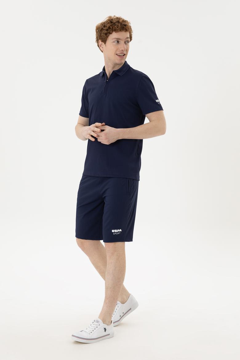 Erkek Lacivert Örme Şort