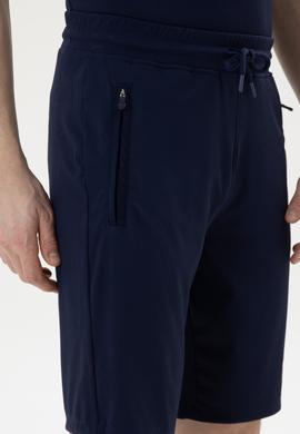 Erkek Lacivert Örme Şort - 50282244027