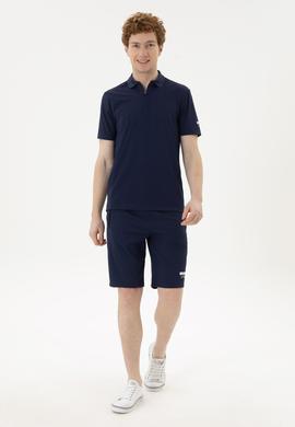 Erkek Lacivert Örme Şort - 50282244027