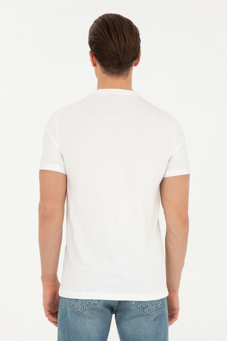 Erkek Ekru Tişört - 50287082011