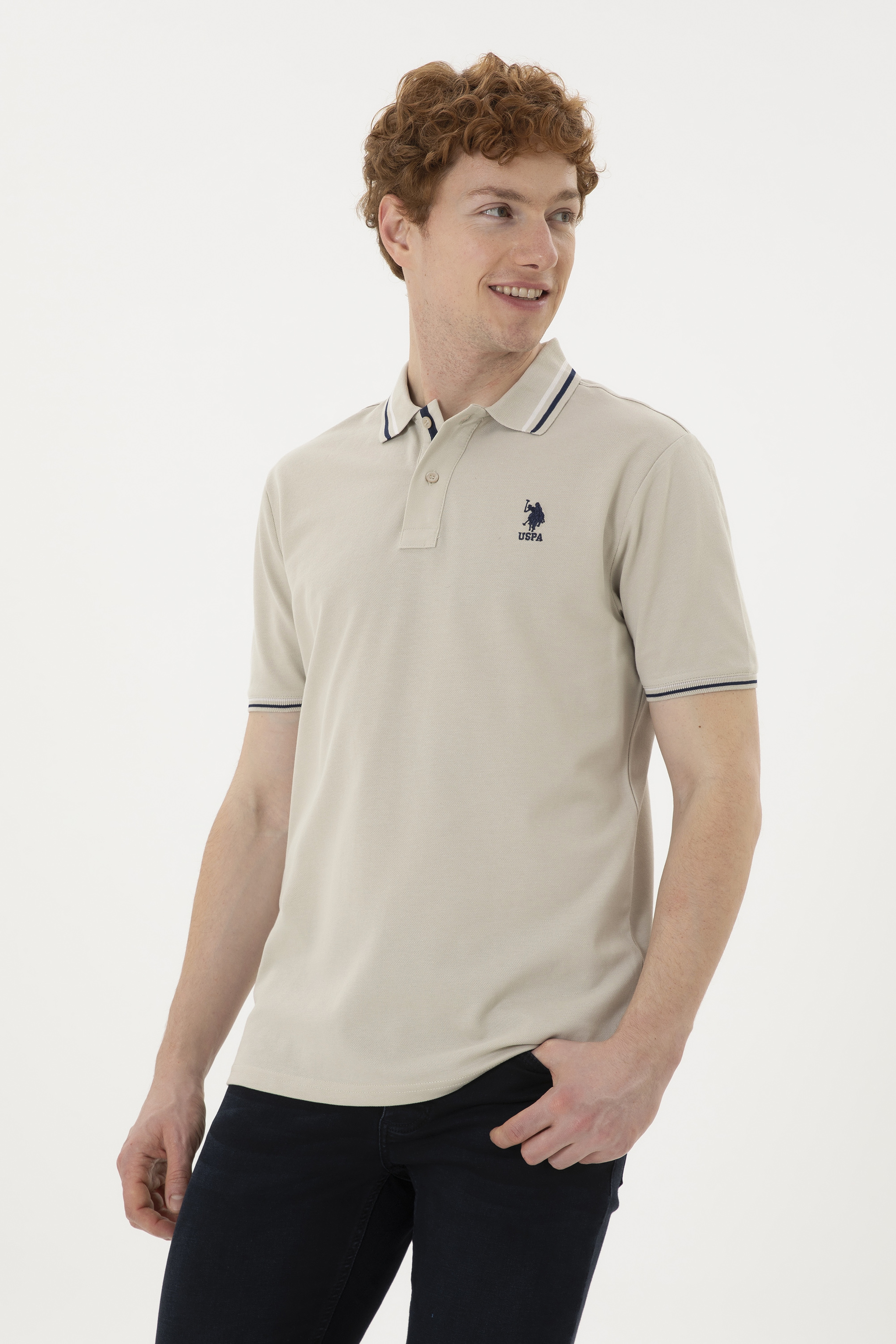 Erkek Taş Basic Tişört