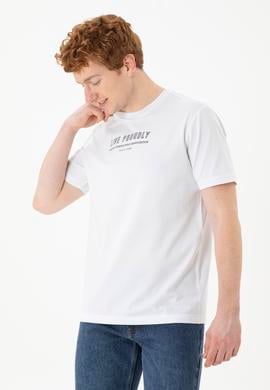 Erkek Beyaz Tişört - 50287065001